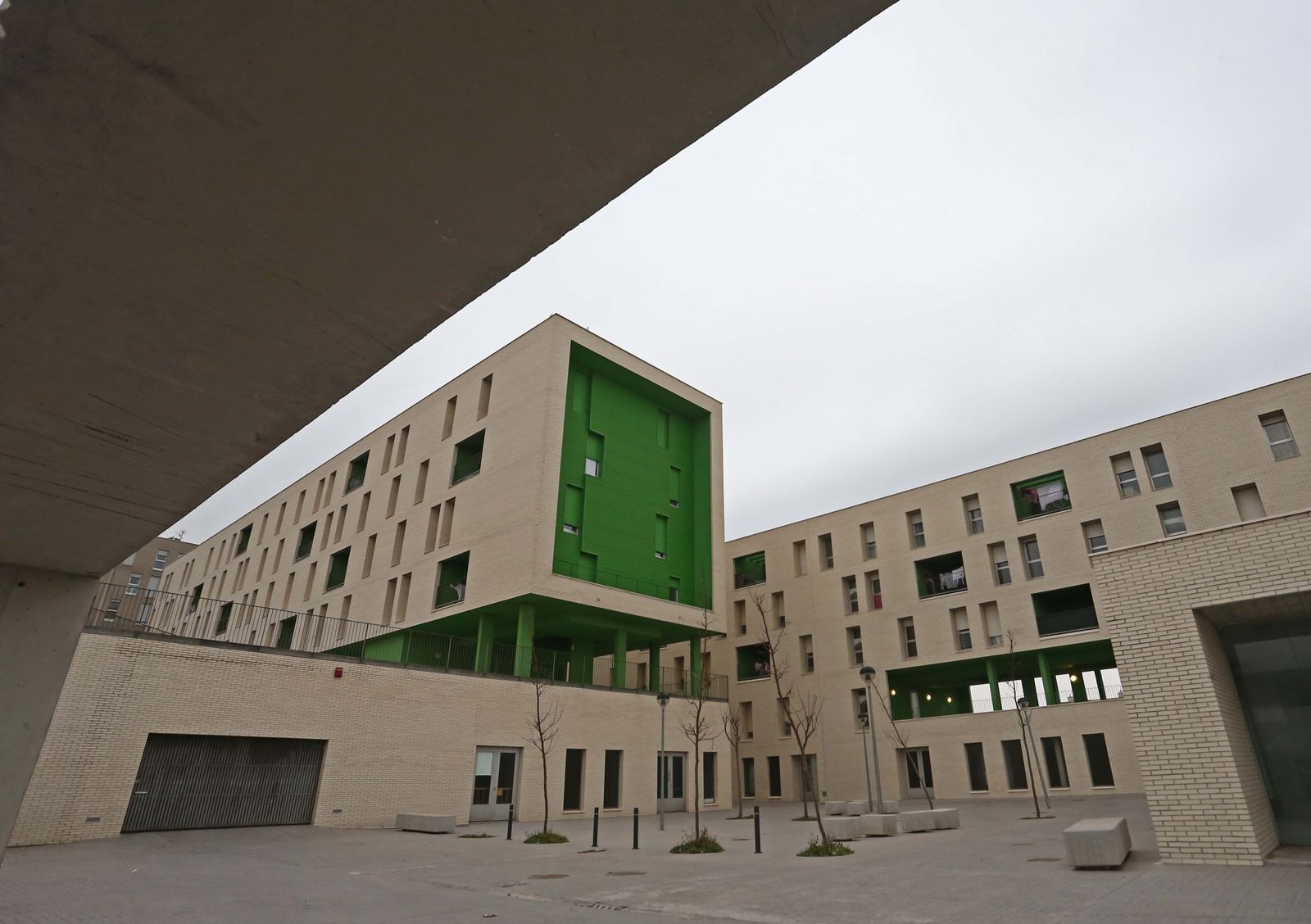 Las 137 viviendas de Loma Colmenar, punto de partida de la investigación.