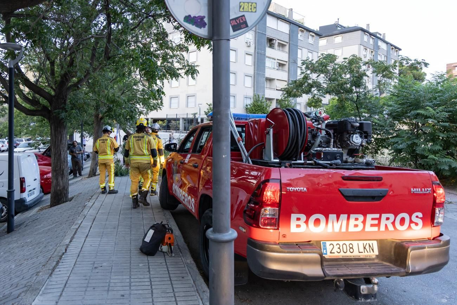 Un día junto a los bomberos de Jaén