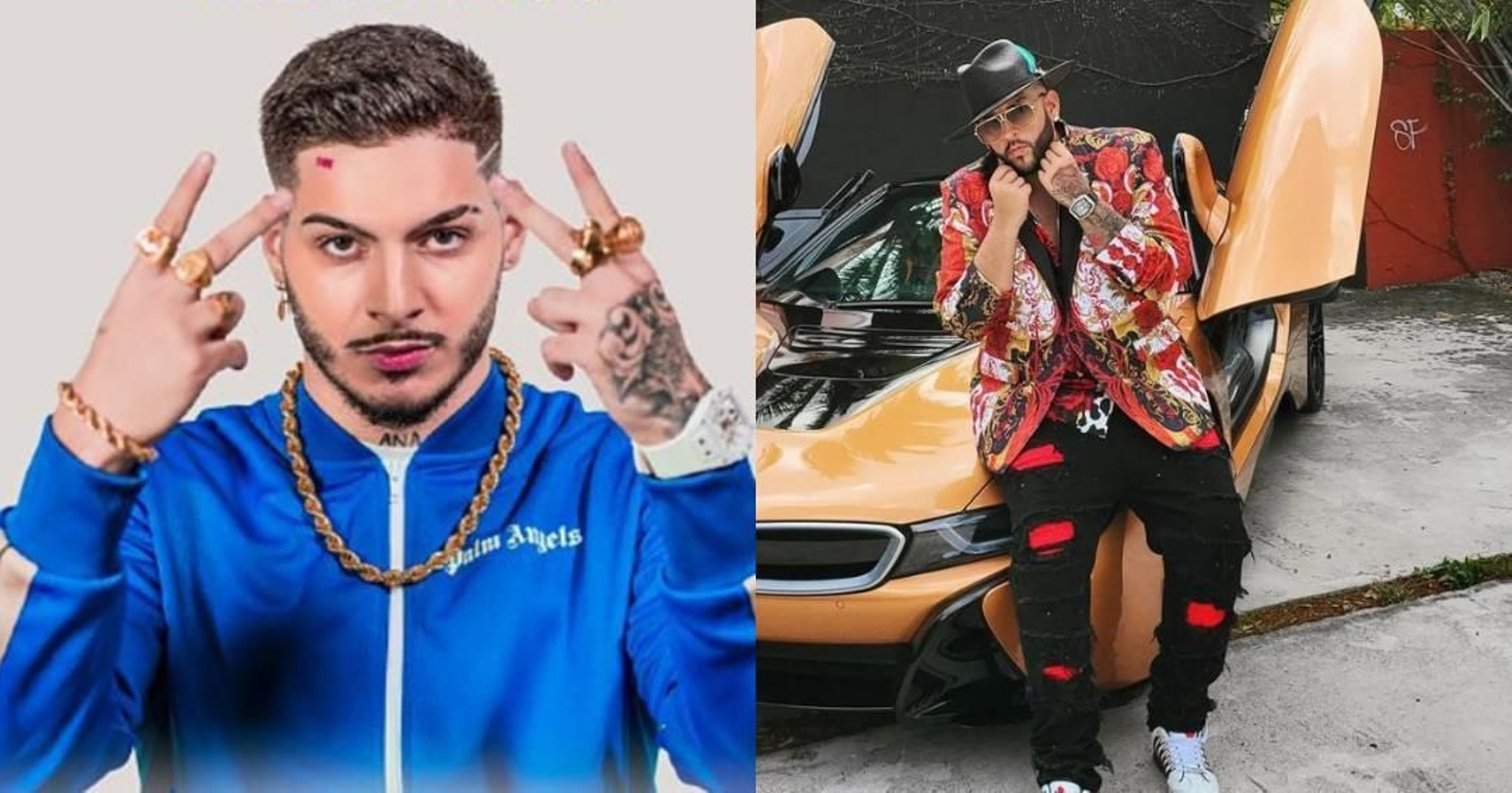 RVFV (i) y Moncho Chavea (d), dos de los artistas que estarán en la noche urbana de Onuba Live.