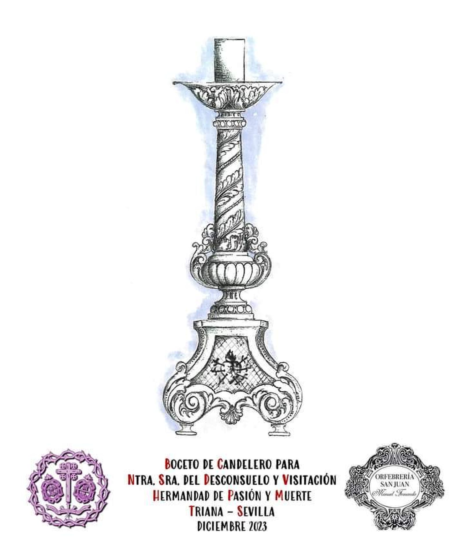 El diseño de los nuevos candeleros