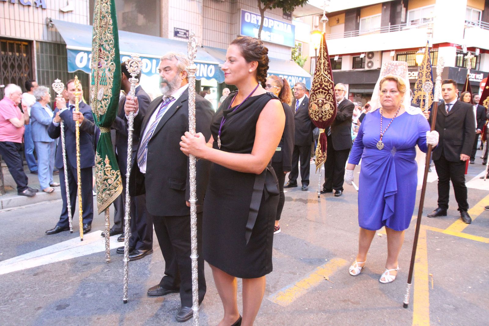 Procesión solemne de la Virgen de la Cinta.