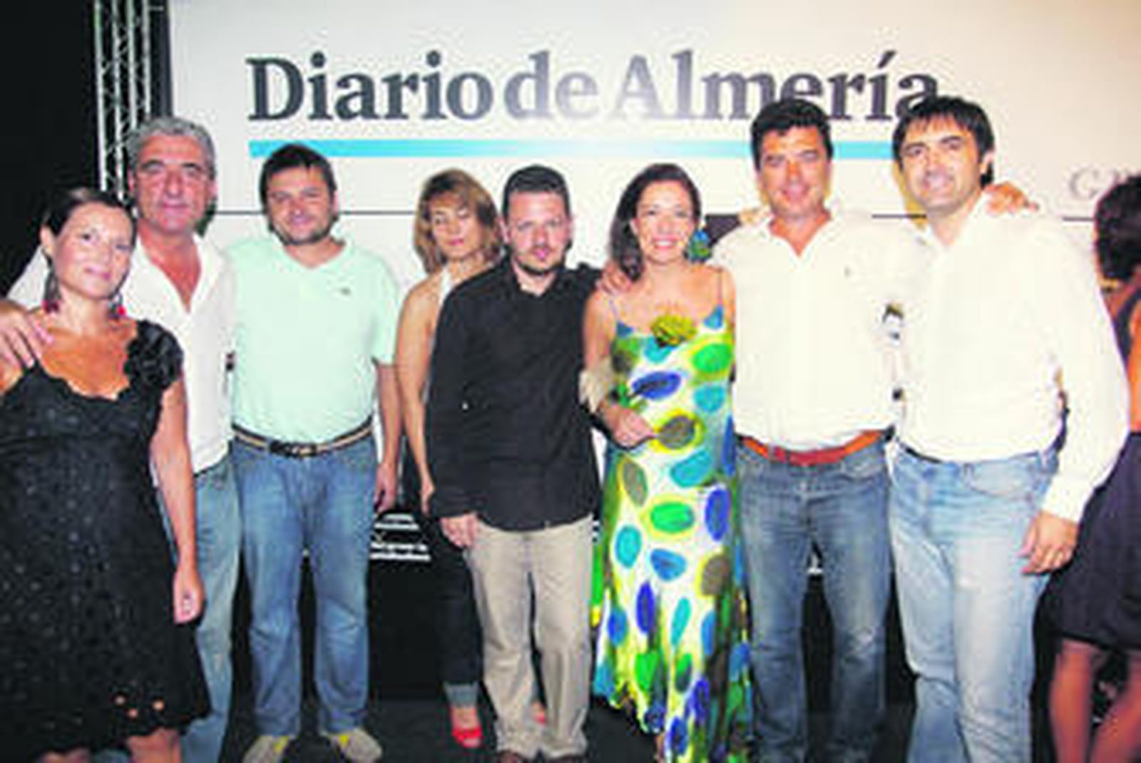 Guarapo con Diario de Almería, premio a la mejor caseta de Feria