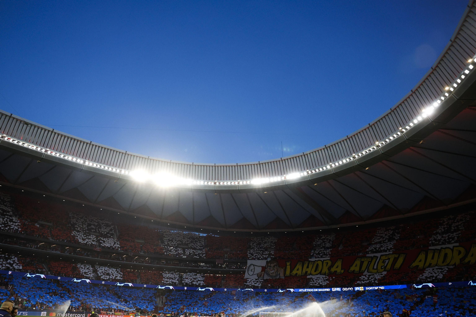 El Atlético de Madrid - Borussia Dortmund, en fotos