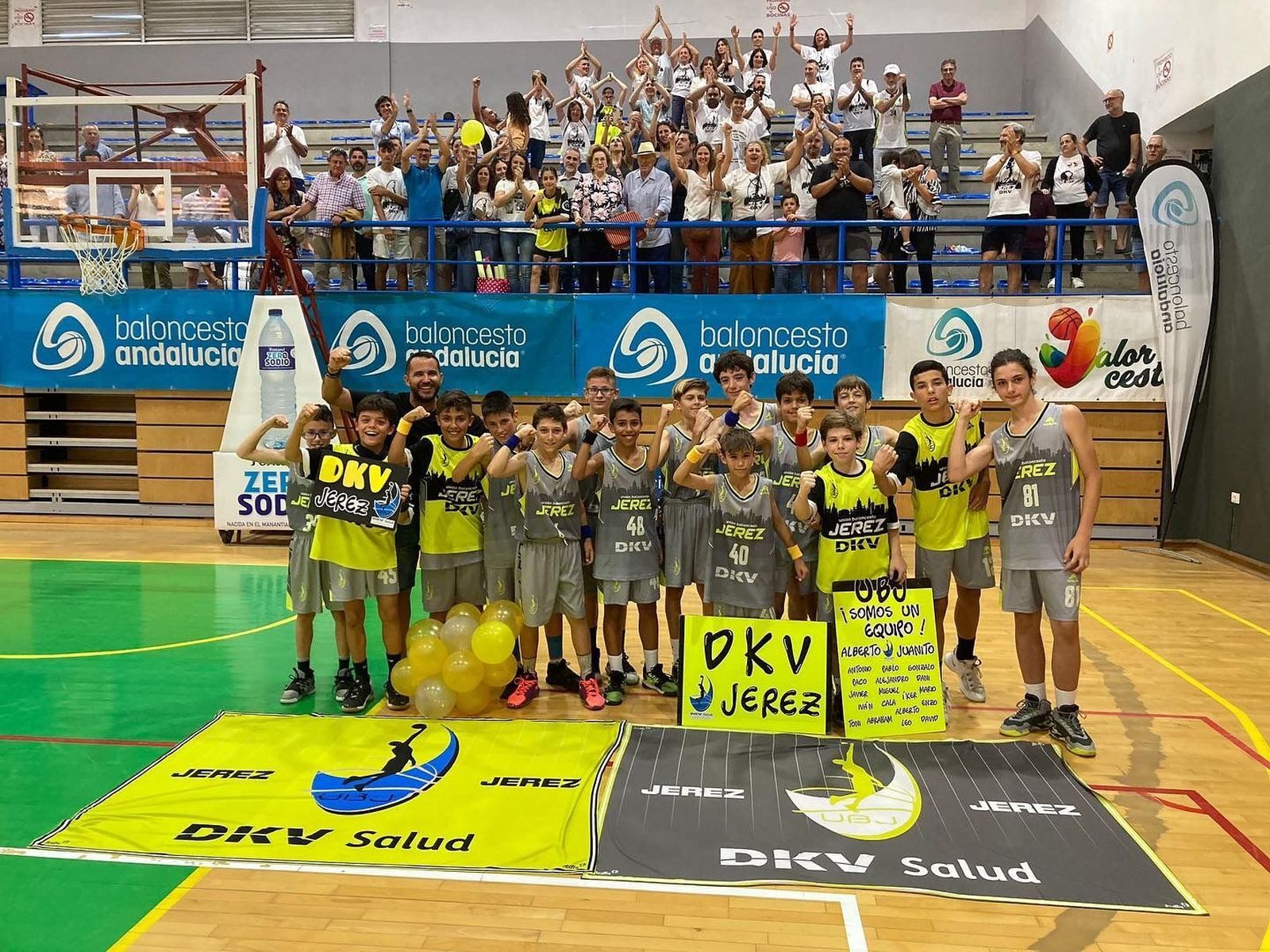 El DKV-Jerez de Mini-Basket jugará las semifinales del Campeonato de Andalucía