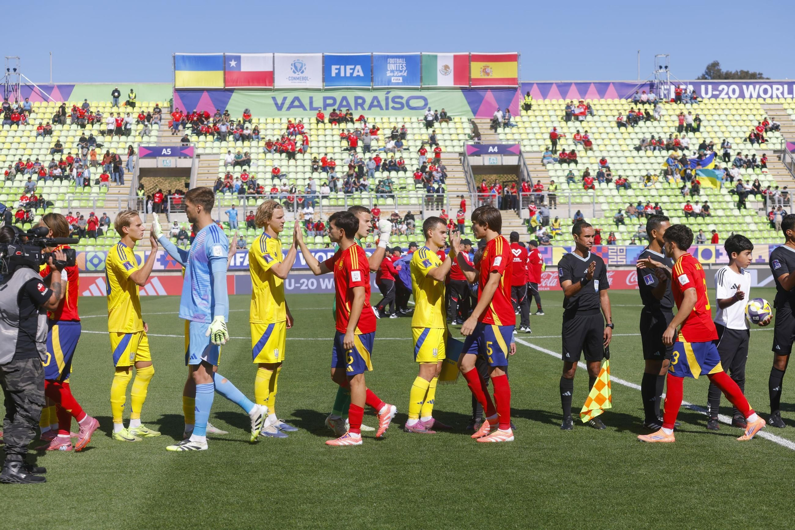 Mundial sub 20: España gana a Ucrania (1-0) e Izan Merino será baja ante el Deportivo