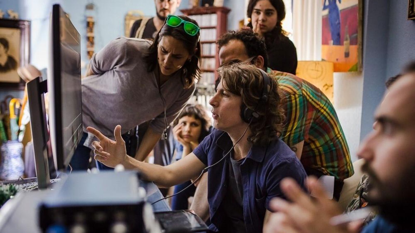 Jorge Naranjo, en un rodaje.