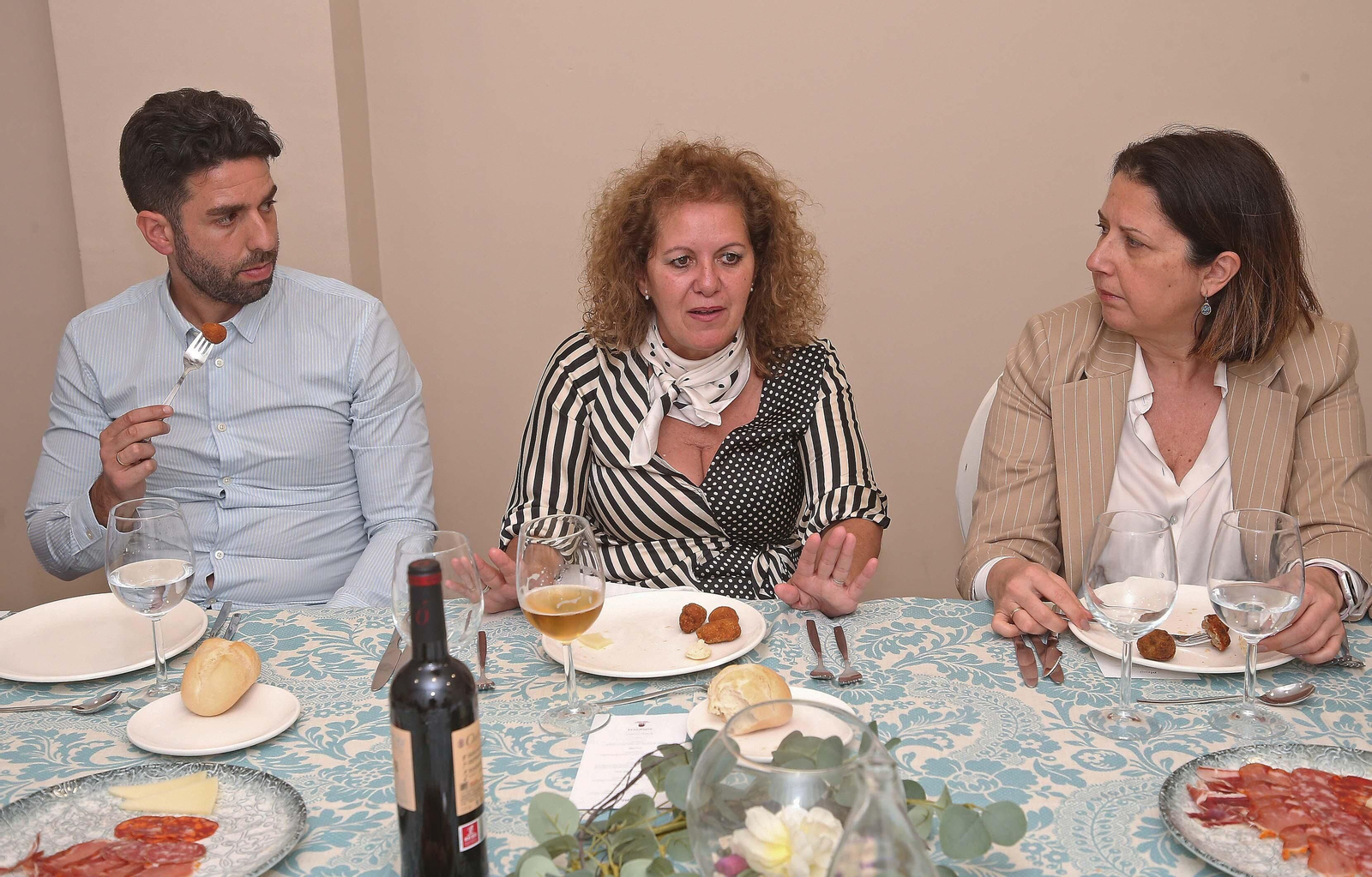 Fotos de la tertulia cofrade de Europa Sur en Algeciras 2023