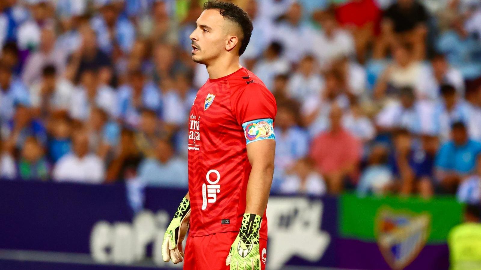 El Málaga CF - Elche, en fotos