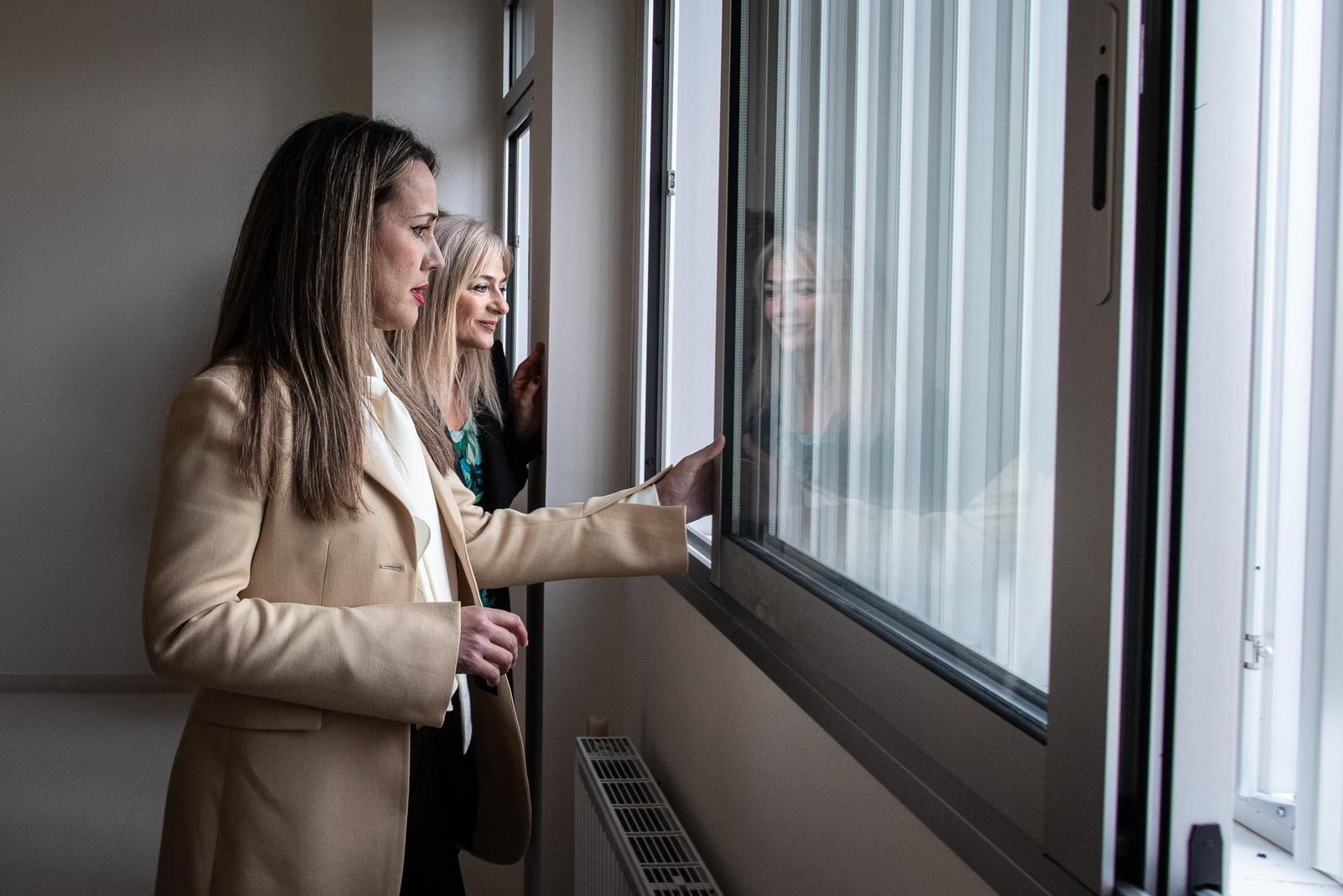 Imágenes de la visita de la Consejera de Desarrollo Educativo y Formación Profesional al nuevo colegio del Ensanche