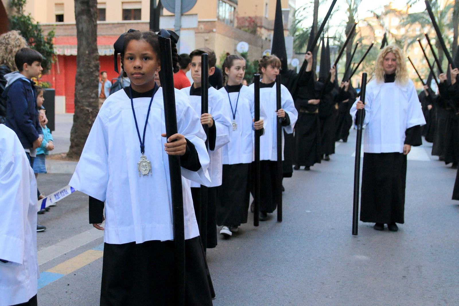 La procesión de la Caridad, en imágenes