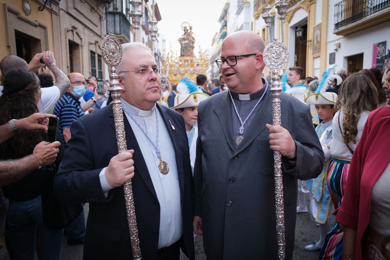Las imágenes de la procesión de María Auxiliadora de Triana