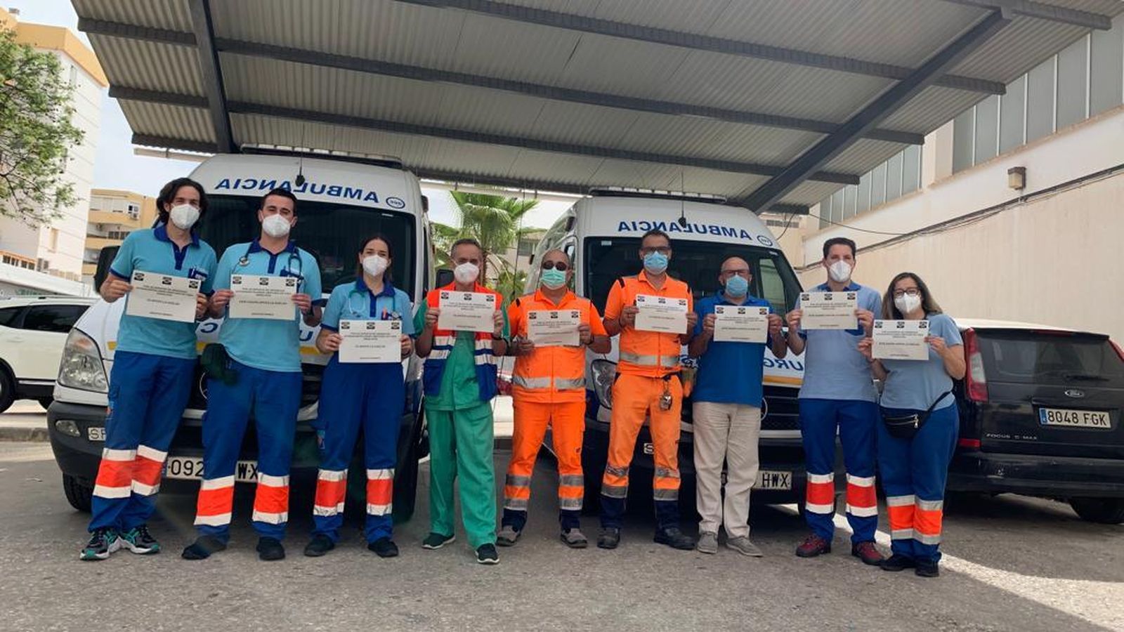 Equipo de Torremolinos del Dispositivo de Apoyo.