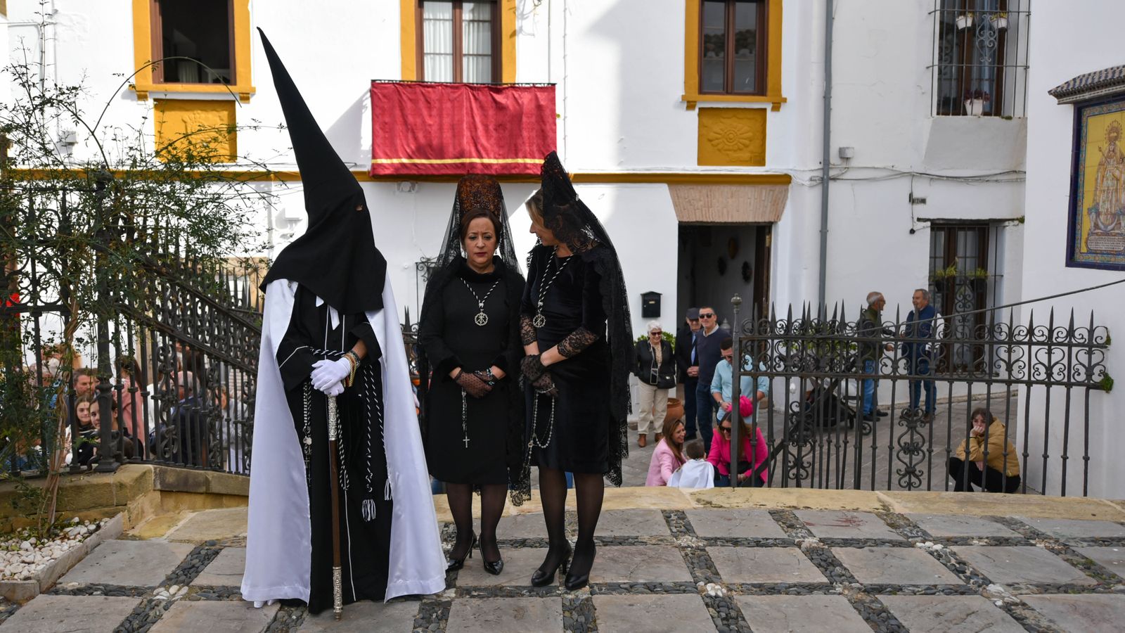 Fotos del Jueves Santo en San Roque: La Buena Muerte y Amargura
