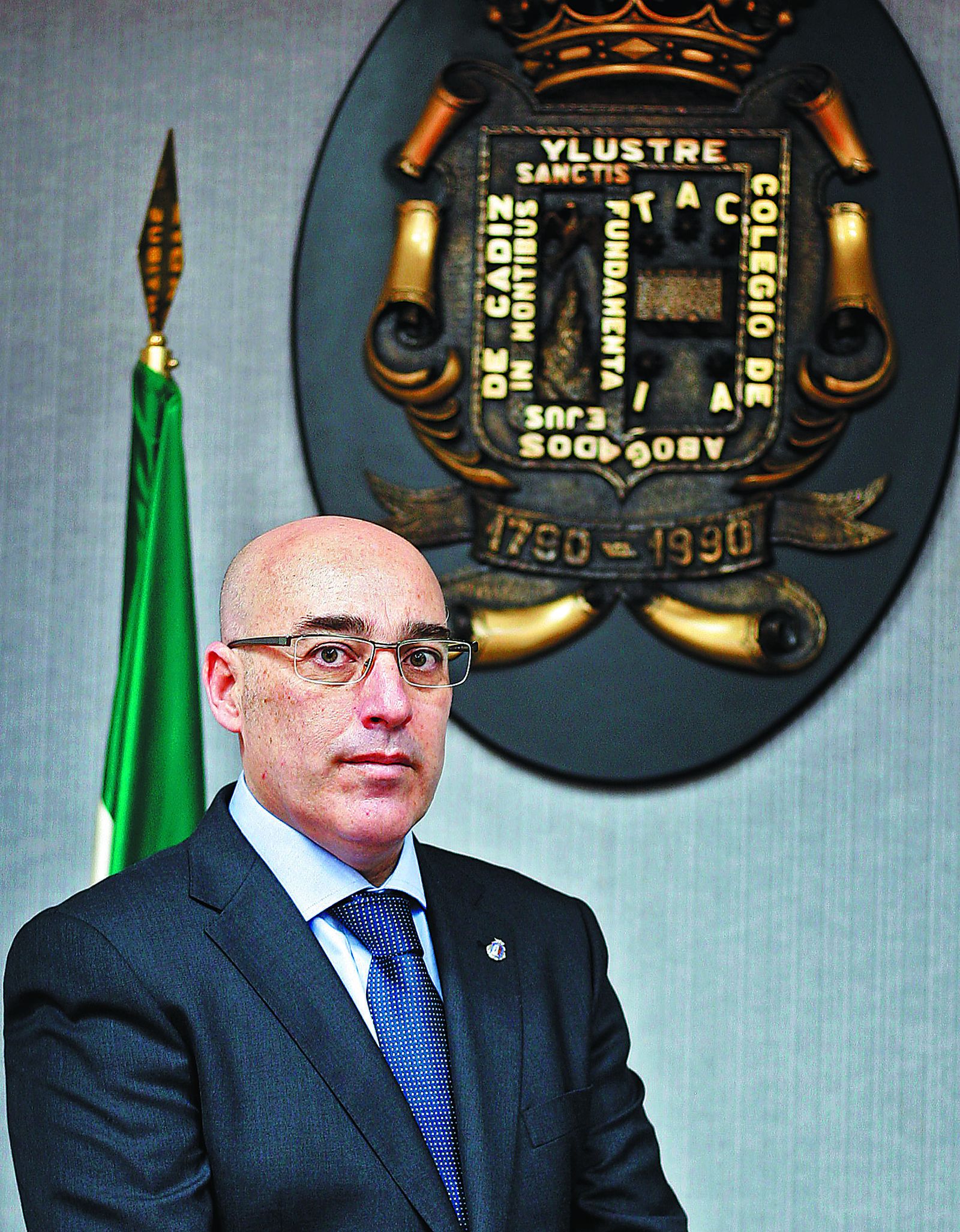 El decano del Colegio de Abogados de Cádiz, Pascual Valiente.