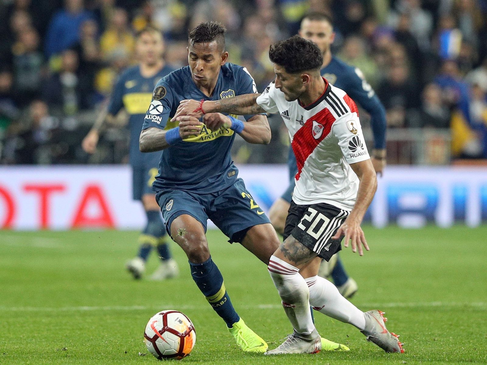 Las imágenes de la final de la Copa Libertadores entre el River Plate y el Boca Juniors