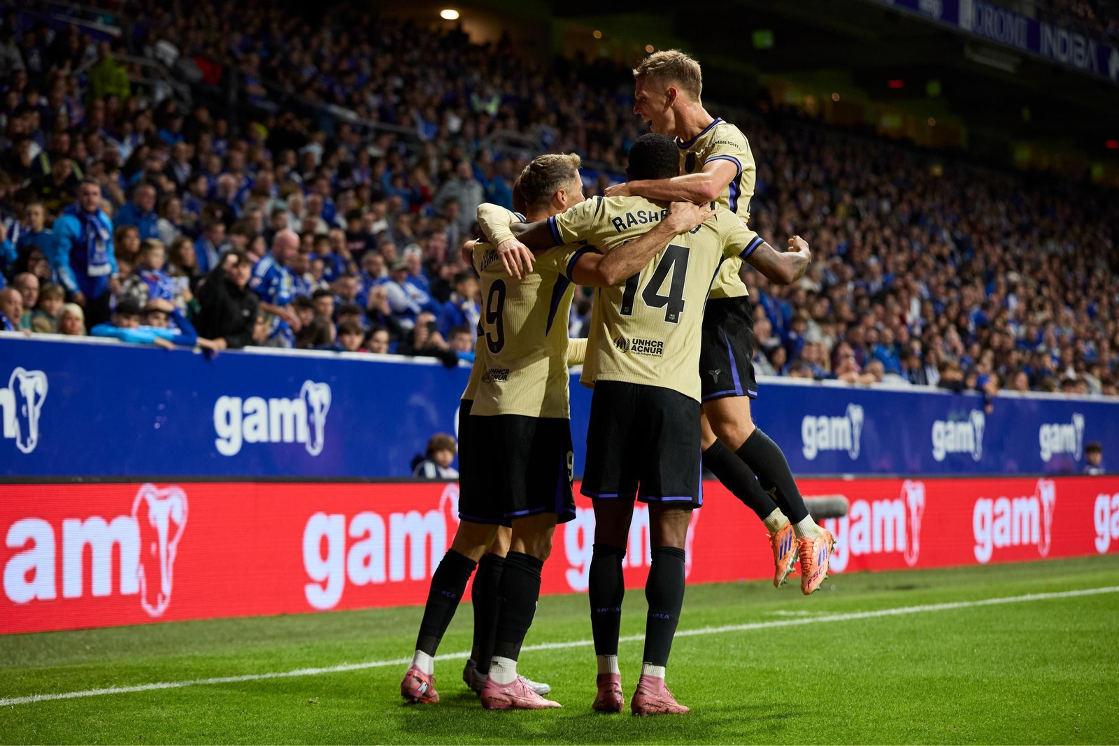 Las fotos del Oviedo-Barcelona