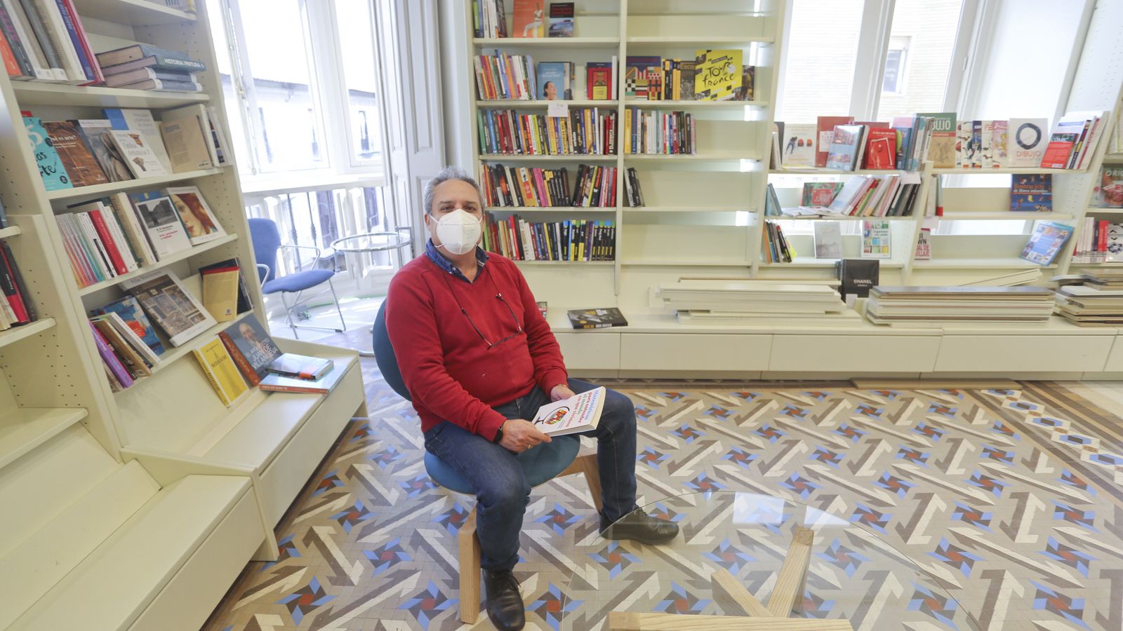 Sala de presentación de libros.