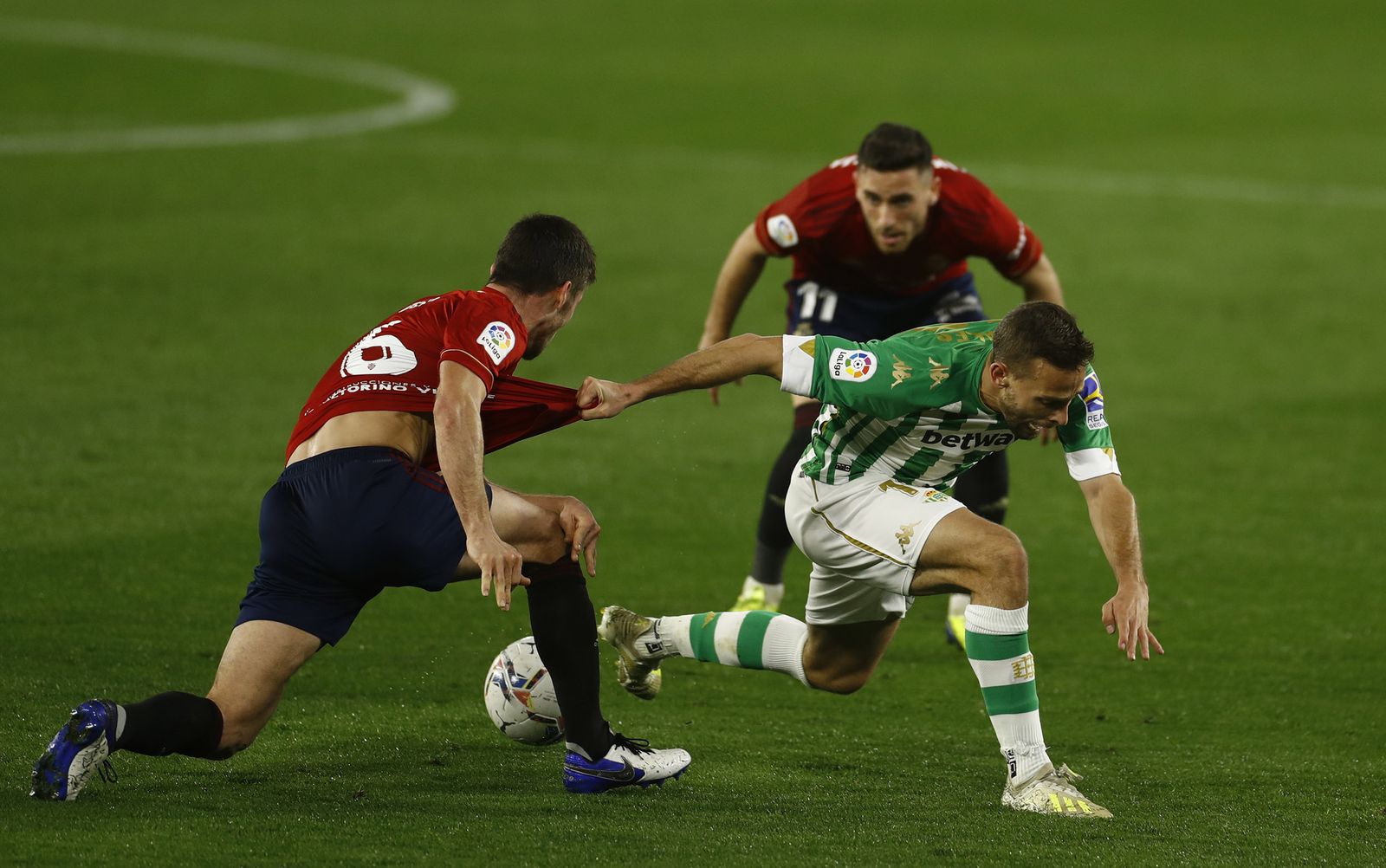 Las imágenes del Betis-Osasuna