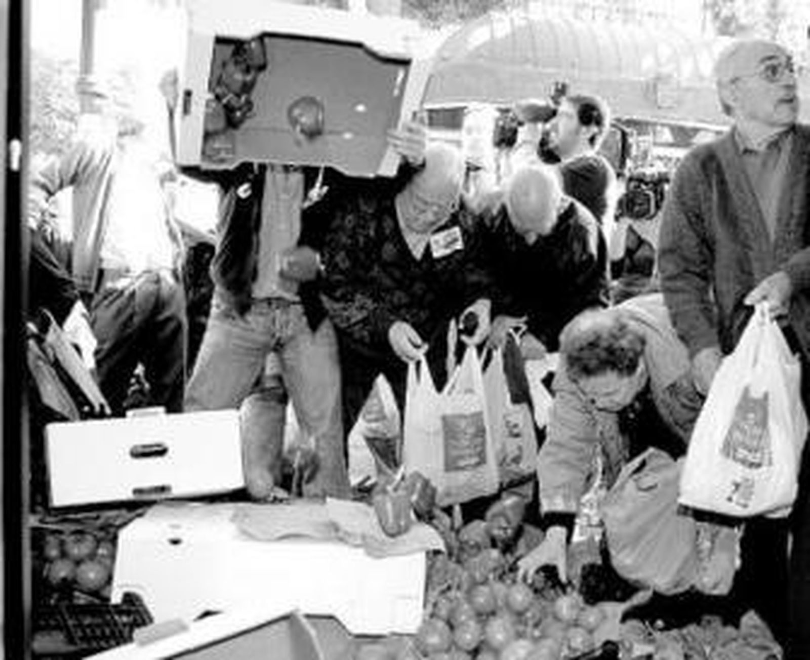 Protesta de Coag contra el diferencial de precios.