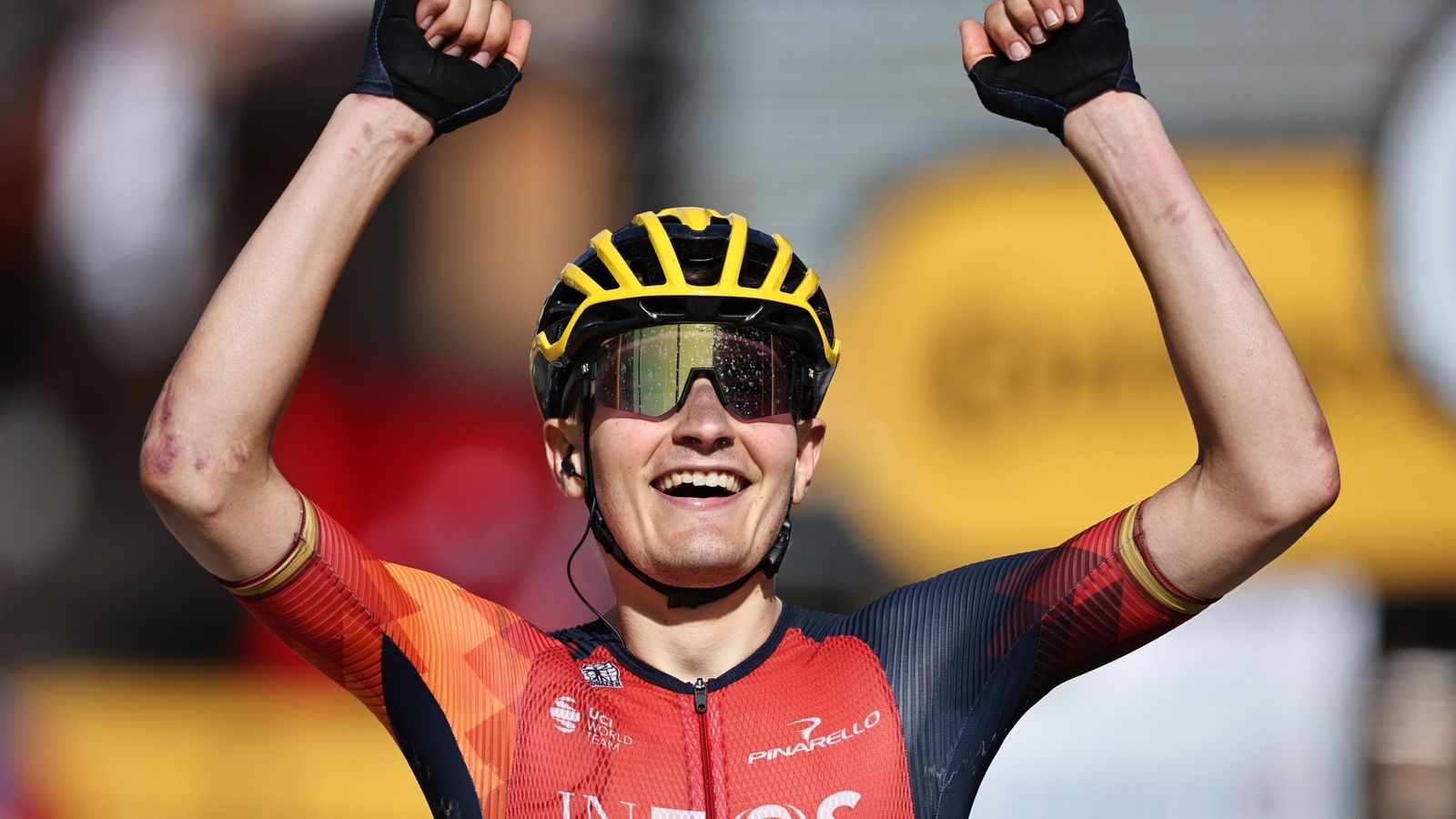 El ciclista de Almuñécar Carlos Rodríguez.