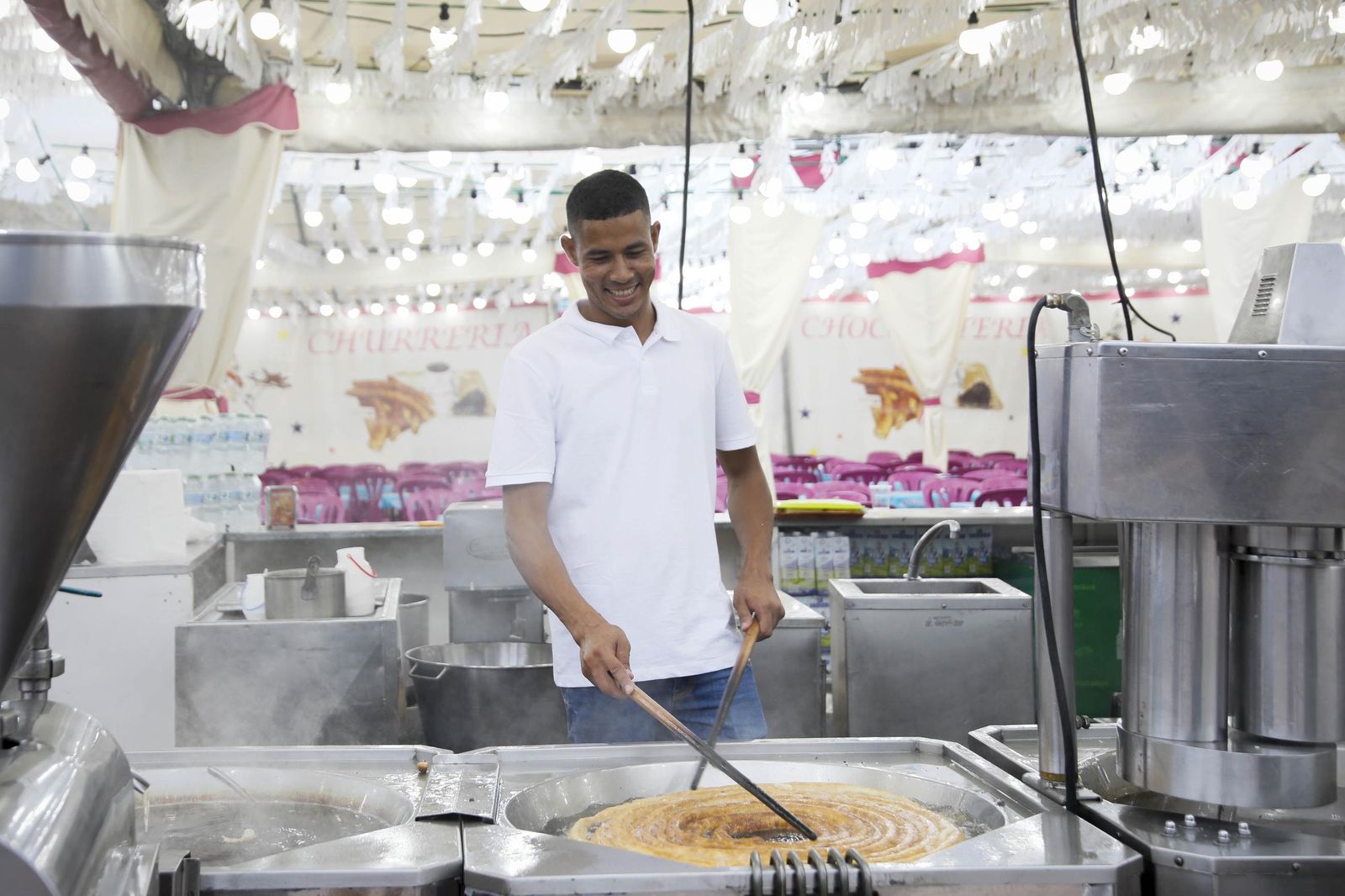 Las imágenes del lunes en la Feria de Almería sin ruidos