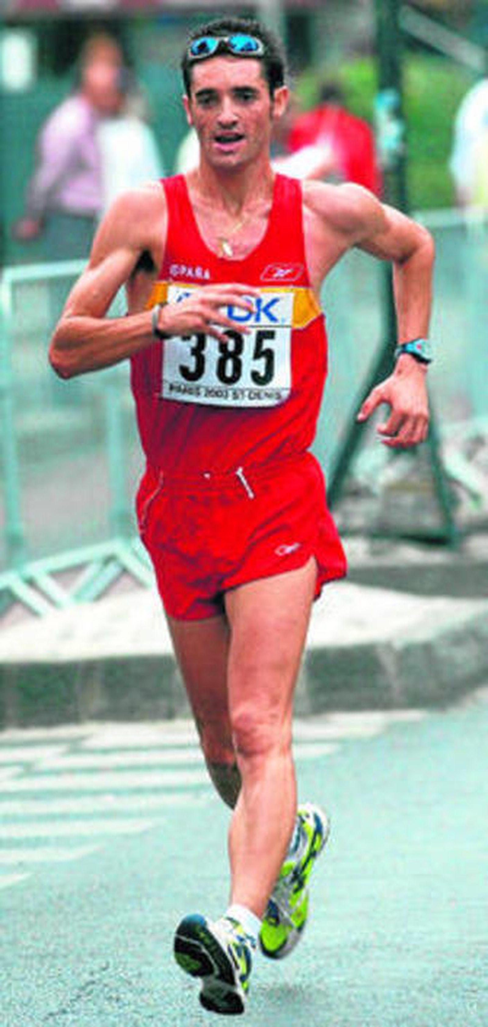 Paquillo Fernández, subcampeón olímpico de marcha en los Juegos Olímpicos de Atenas 2004.