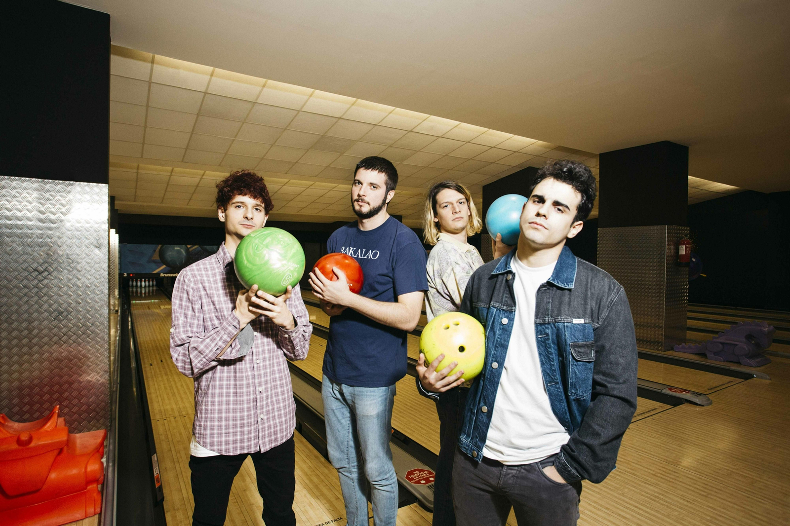 Juan, Martín, Mario y Diego, los Carolina Durante.