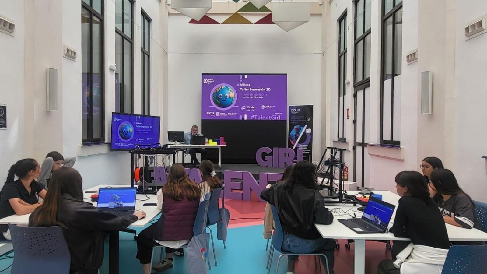 Programa STEM Talent Girl en Málaga