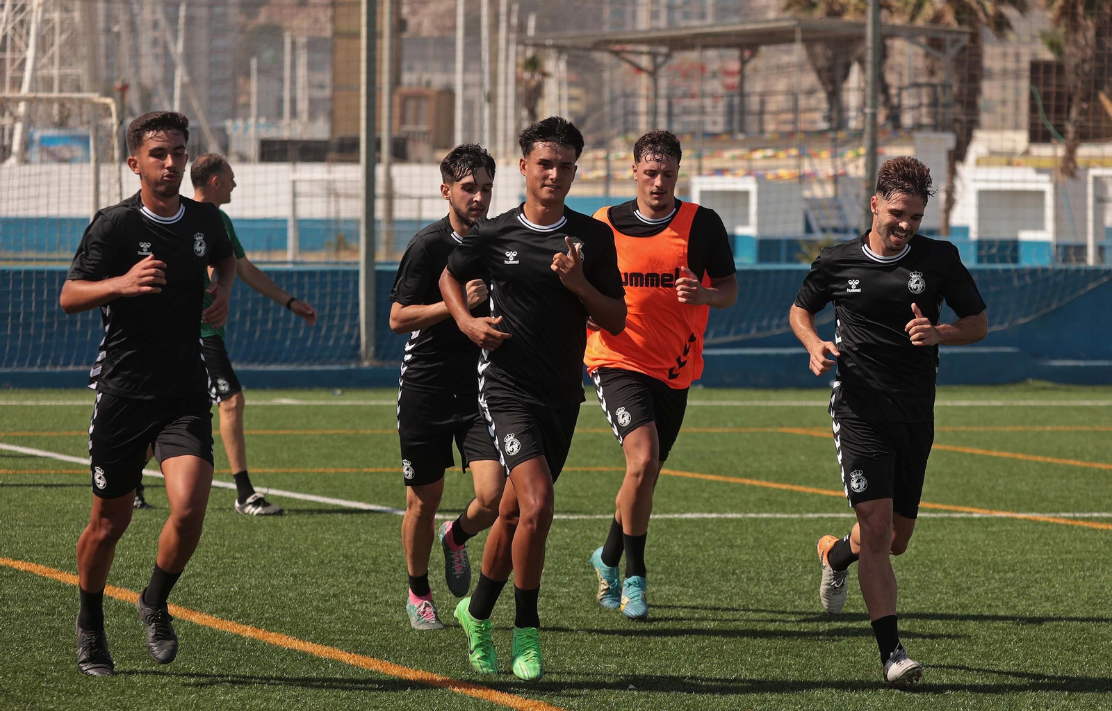 Fotos del primer entrenamiento de la Balona de la pretemporada 24/25
