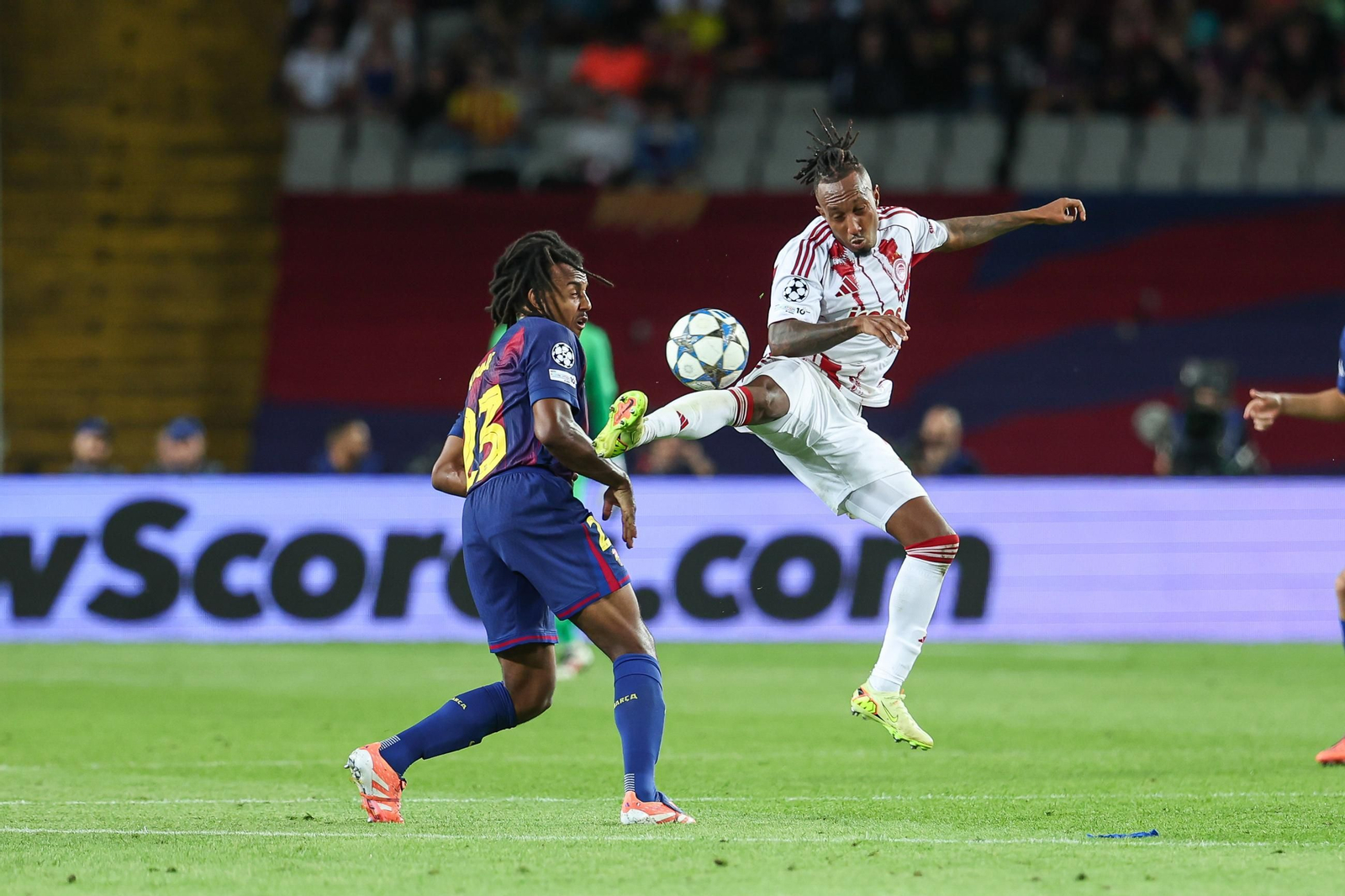 Las fotos del Barcelona-Olympiacos