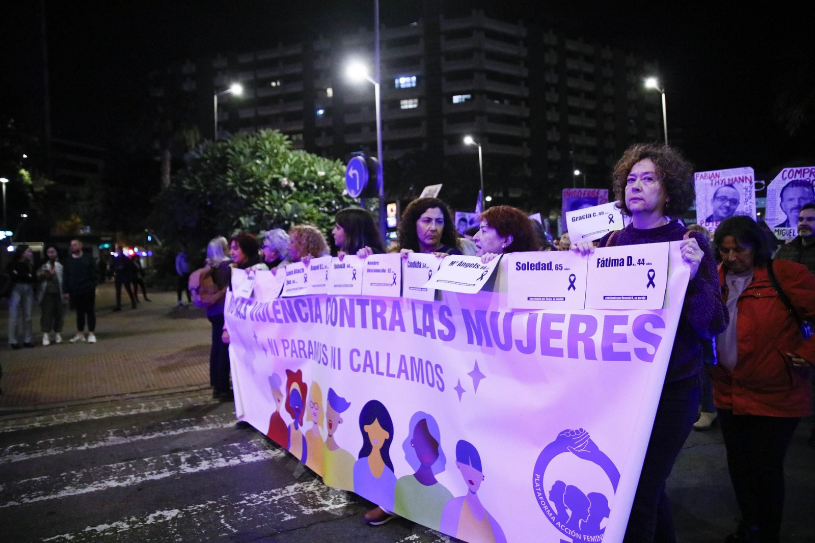 La plataforma acción feminista, en imágenes