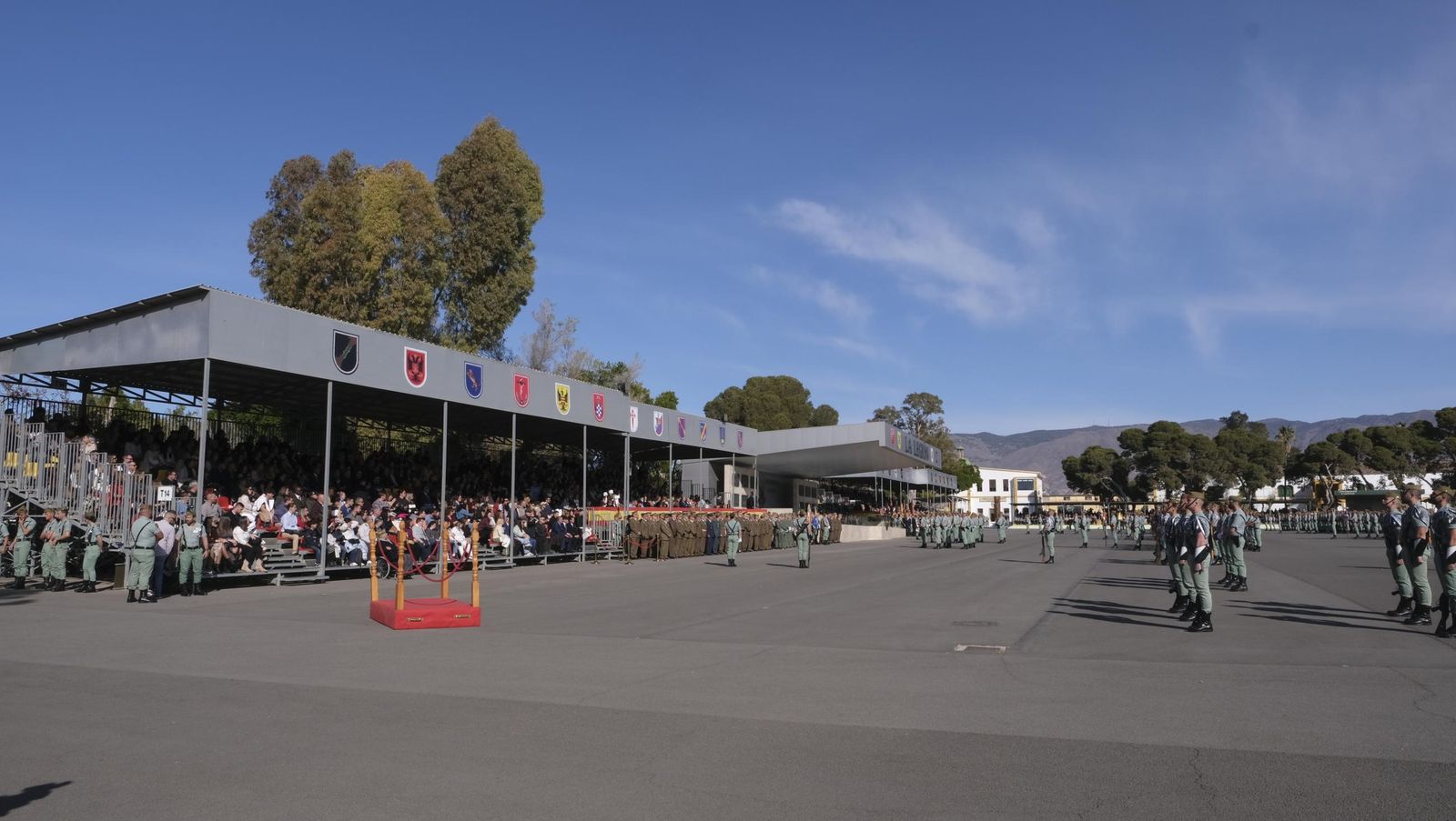 Conmemoración del Combate de Edchera en la Base Álvarez de Sotomayor de La Legión, en imágenes