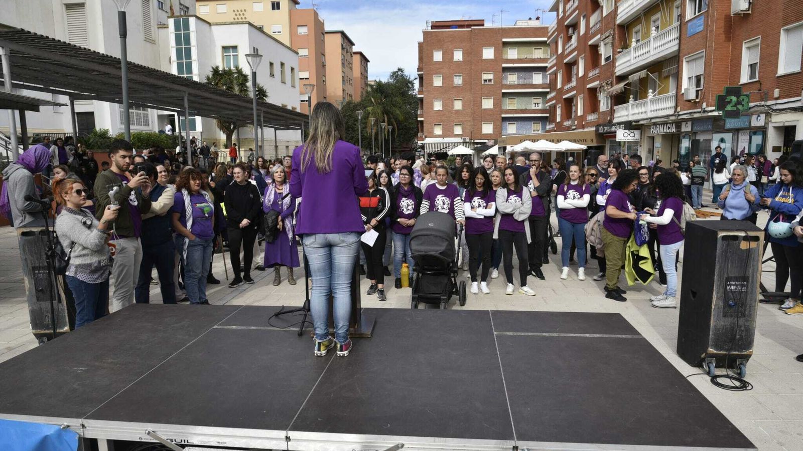 Discurso desde la Asociación de Mujeres Victoria Kent.