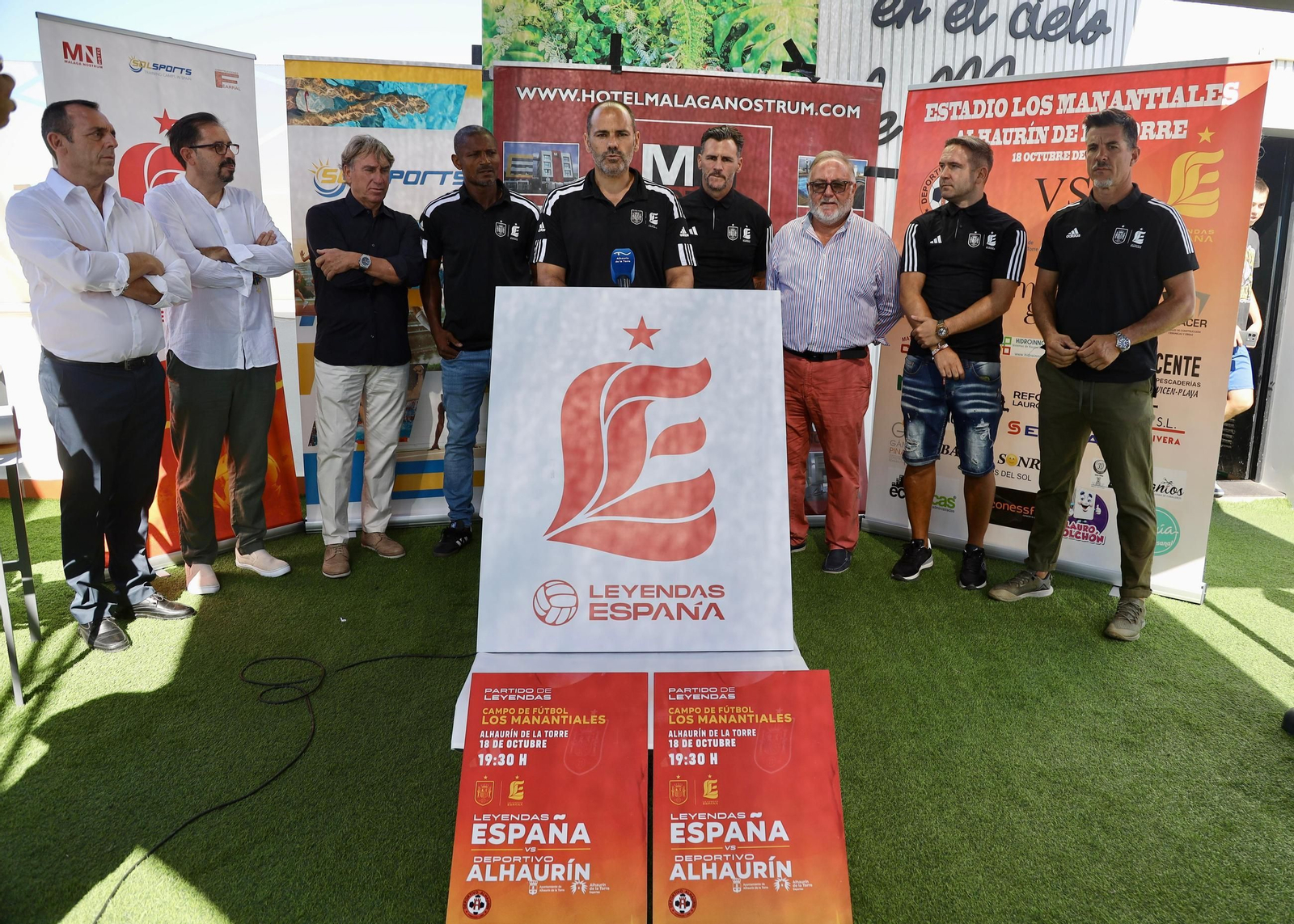 Las Leyendas de España presentan su partido en Alhaurín de la Torre Las Leyendas de España presentan su partido en Alhaurín de la Torre