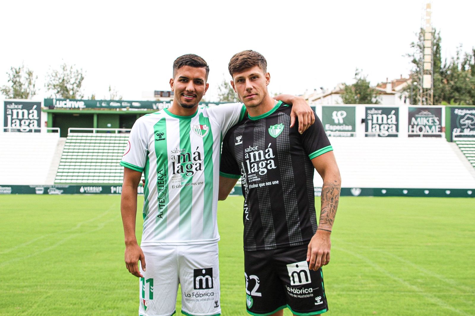 Siddiki e Iker Recio.