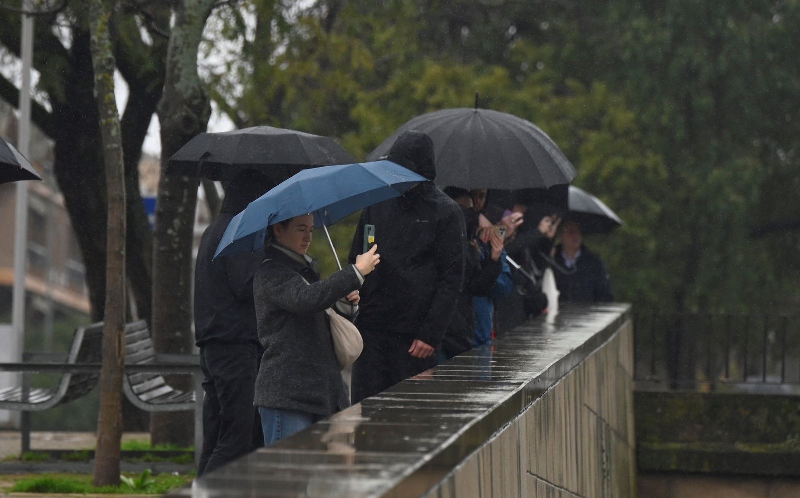 El paso de la borrasca Leonardo por Córdoba este miércoles
