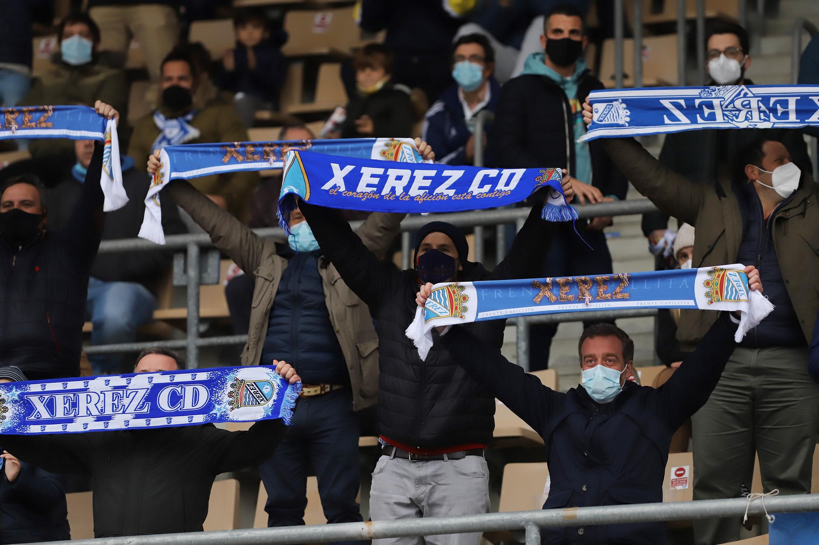 Imágenes de partido XerezCD-Cabecense