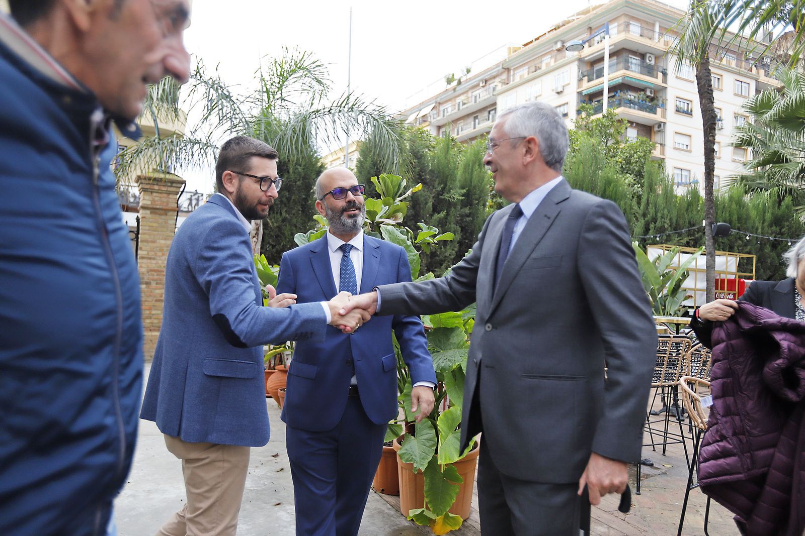Imágenes de la recepción del Foro Gerardo Rojas de Huelva Información