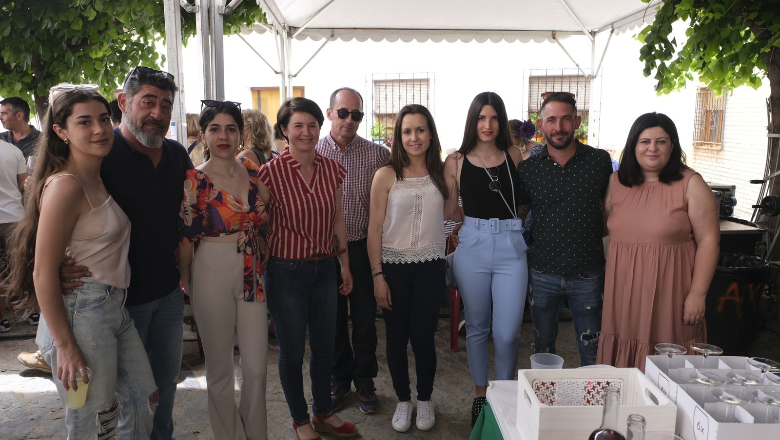 Imágenes del concurso de cata de vinos de las Fiestas de Abrucena 2022