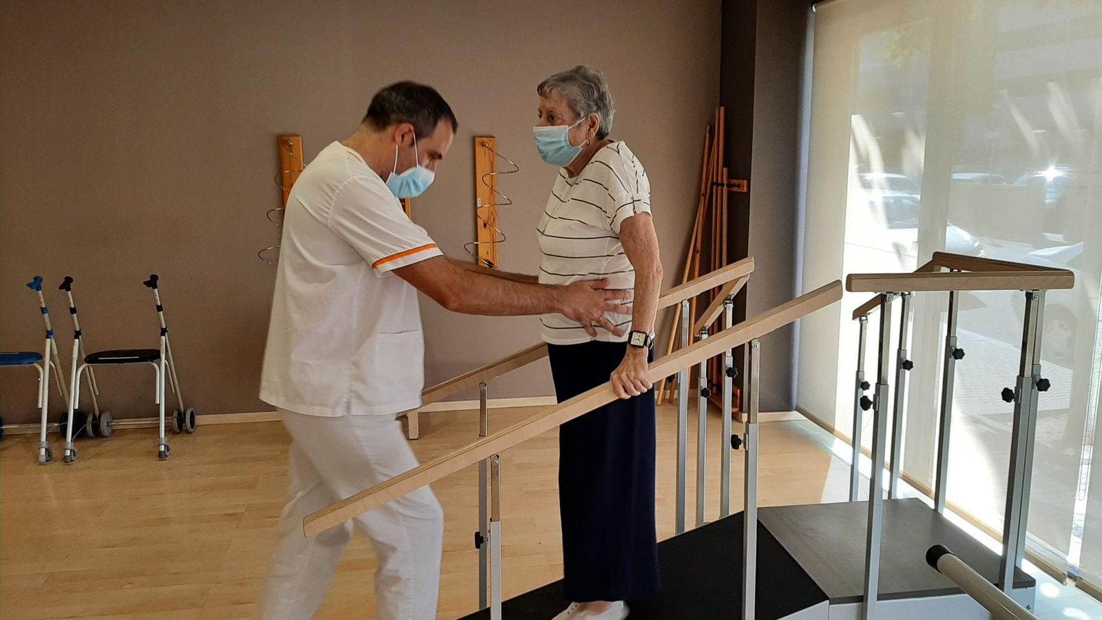 Sesión de rehabilitación Santa Justa