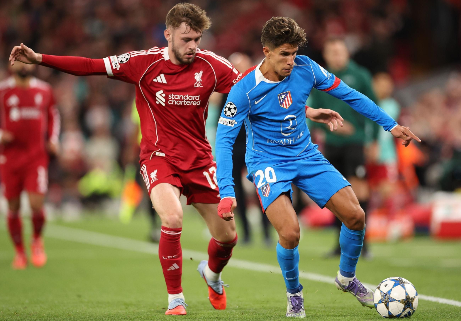 Las fotos del Liverpool - Atlético de Madrid