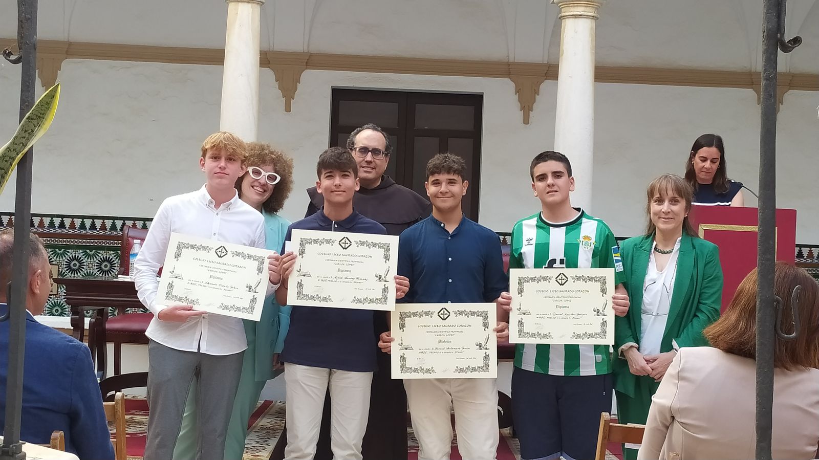 Entrega de premios del certamen Carlos López, en el Liceo de San Fernando