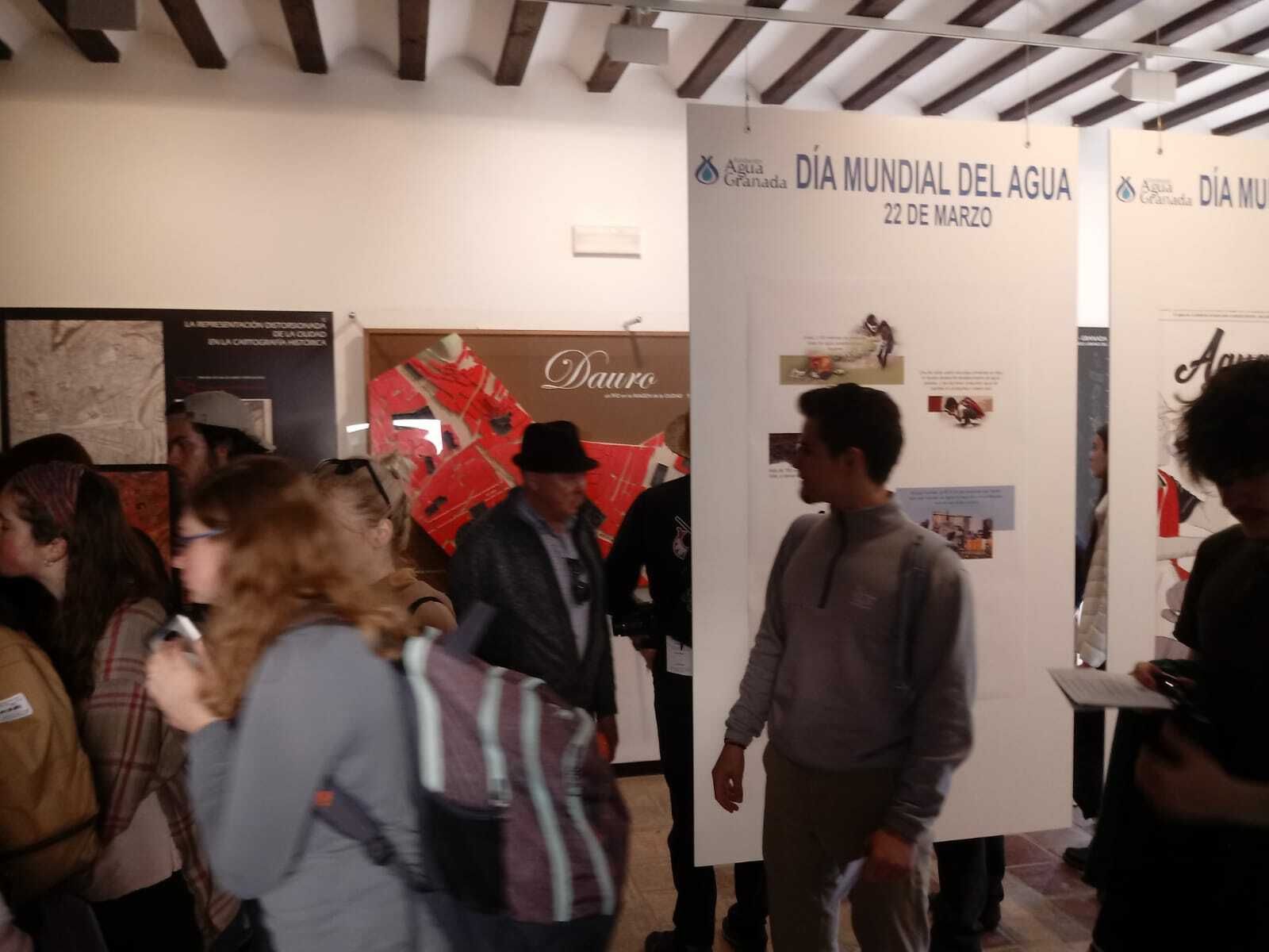 Un momento de la visita