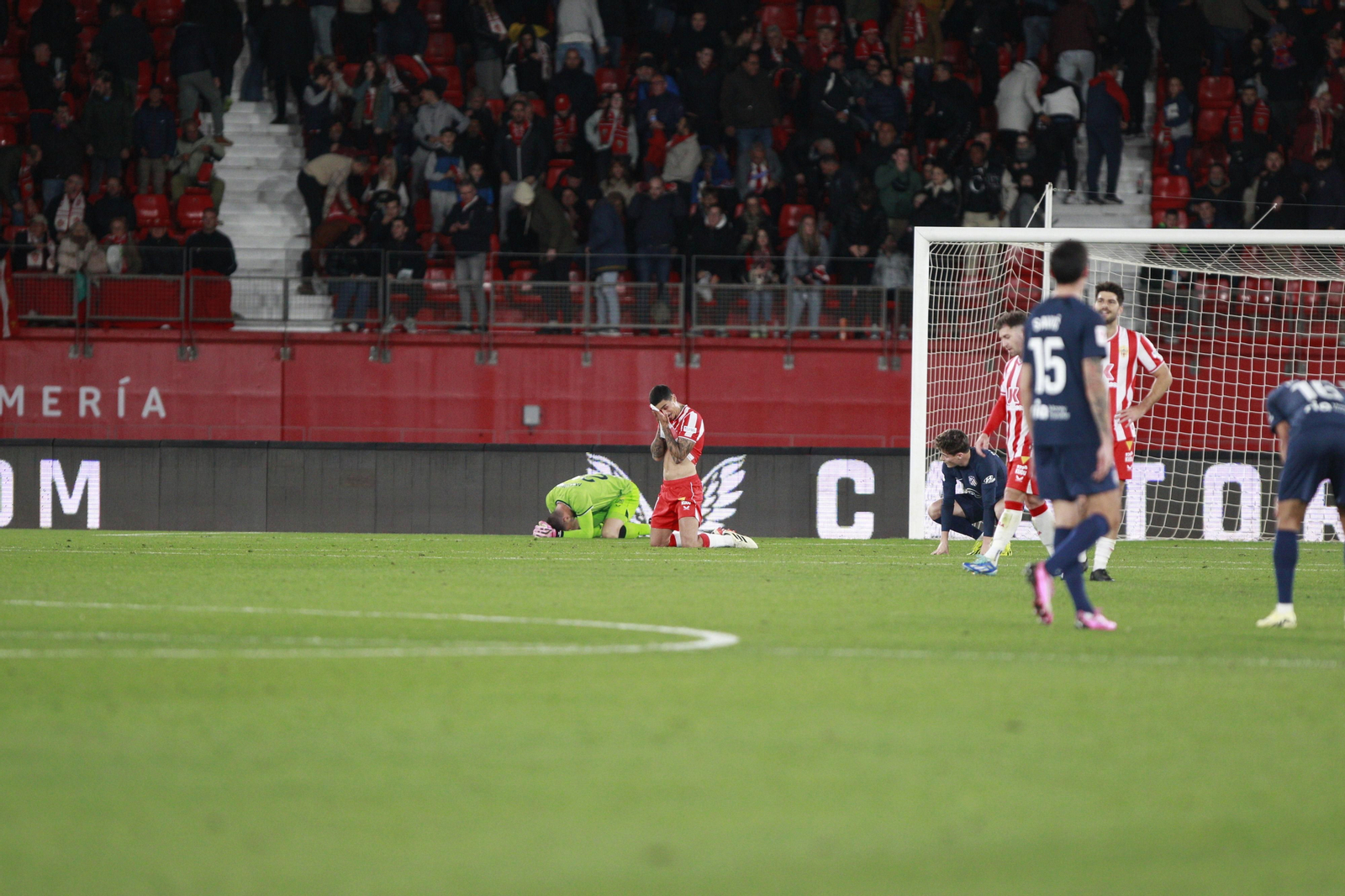 Las mejores imágenes del partido U.D. Almería-Atlético de Madrid