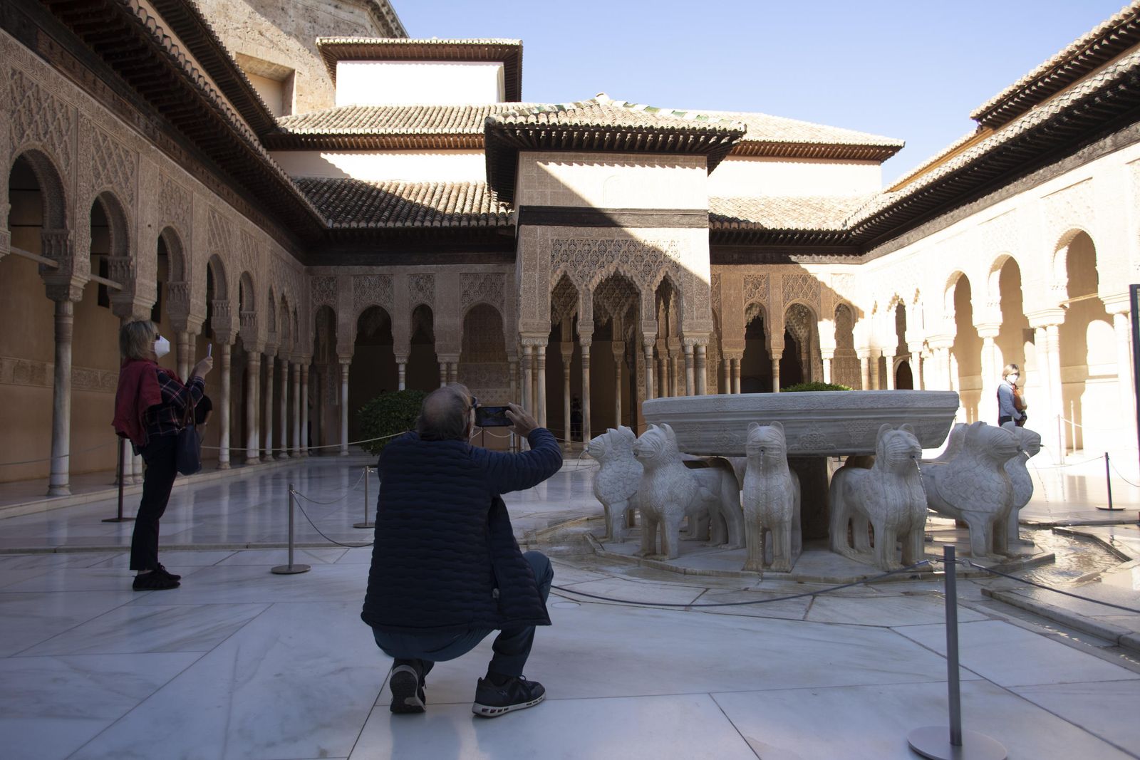 Fotos de la Alhambra para los granadinos e el puente