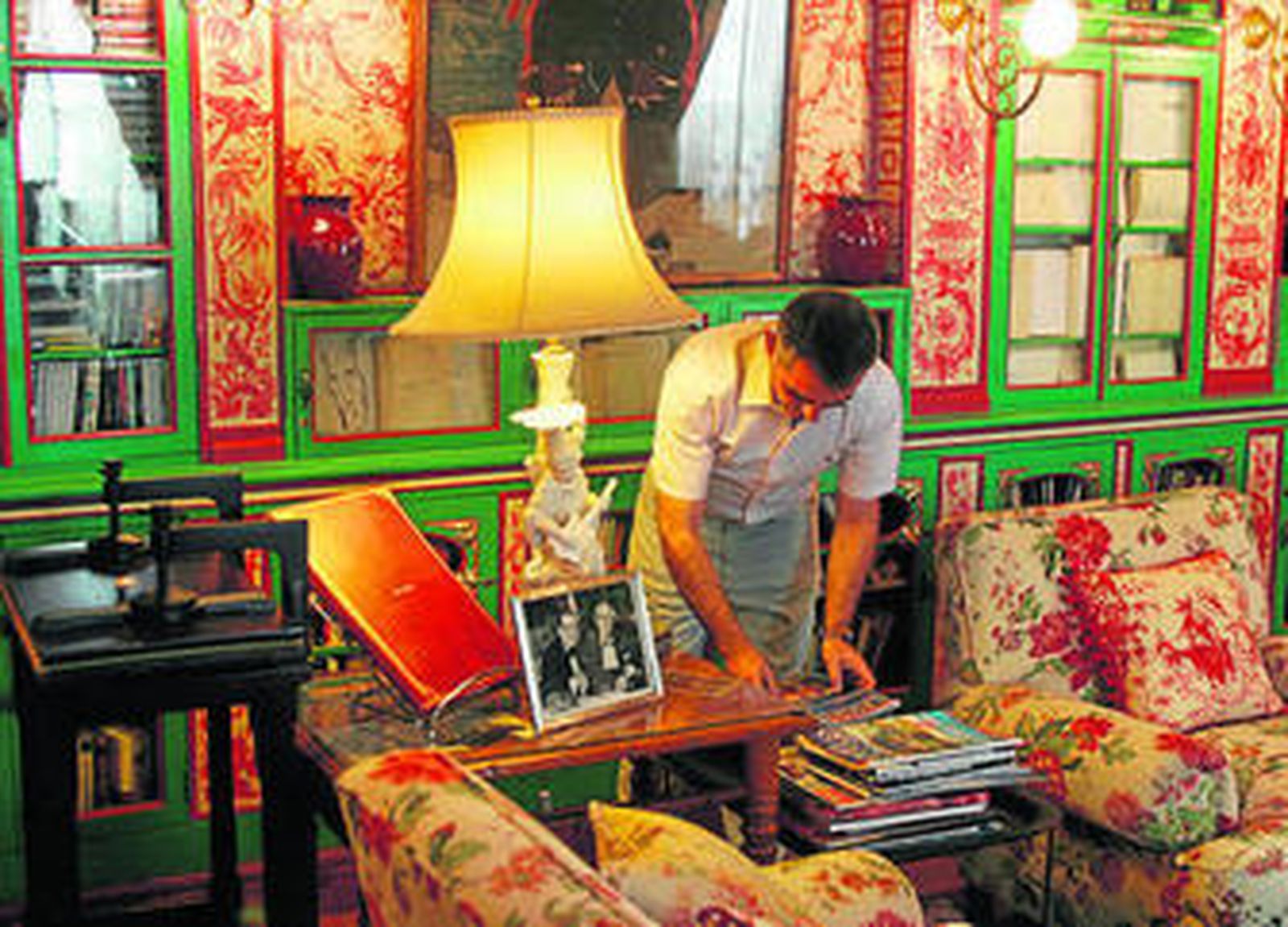 Interior del hotel Palacio de San Benito, en Cazalla de la Sierra.
