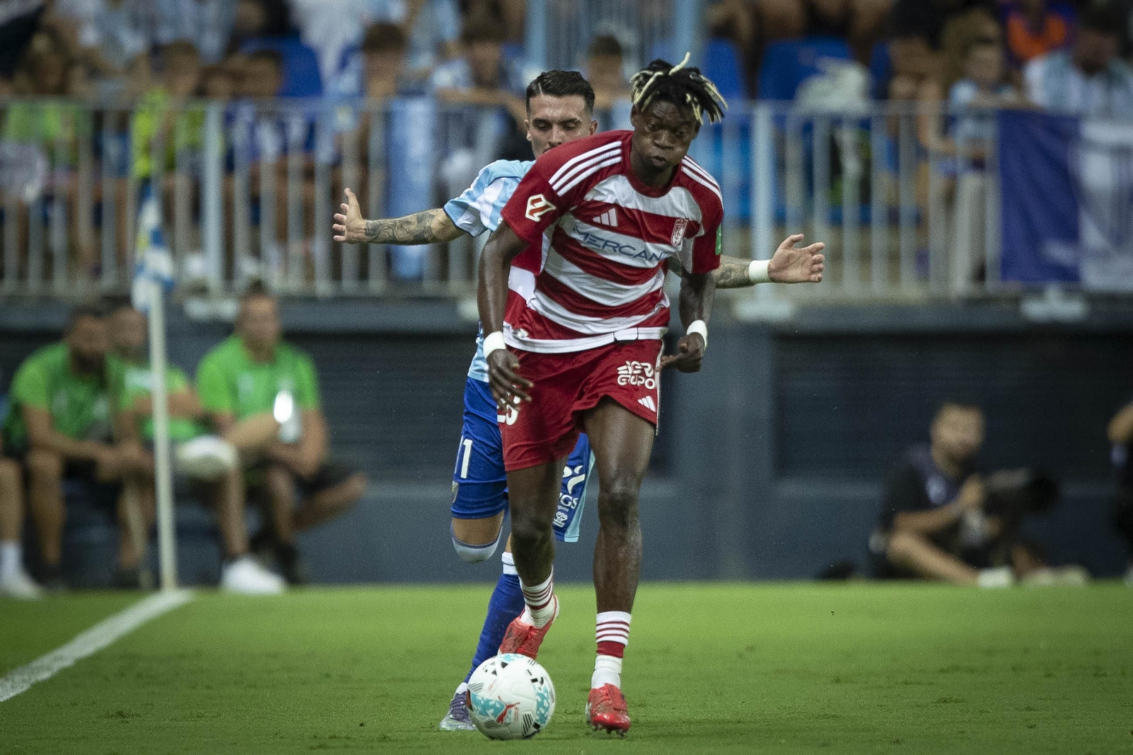 Las mejores imágenes del Málaga CF-Granada CF