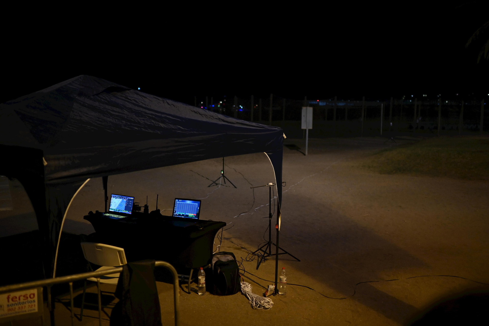 Drones y fuegos artificiales para abrir la Feria de Málaga 2022 (fotos)