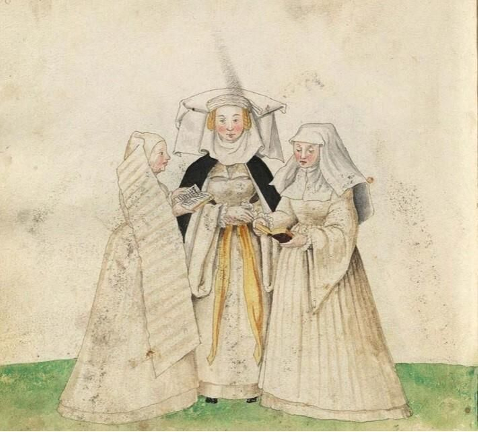 Ilustración del Documento del Mes, a partir de un Códice de Trajes del XVI de la BNE. Ilustración del Documento del Mes, a partir de un Códice de Trajes del XVI de la BNE.