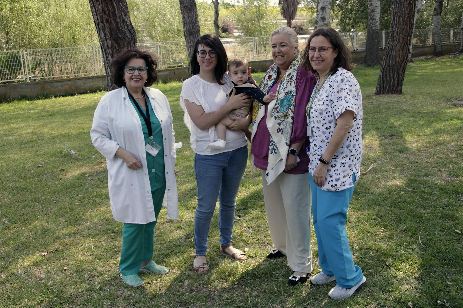 Imágenes del homenaje a las madres donantes de leche materna